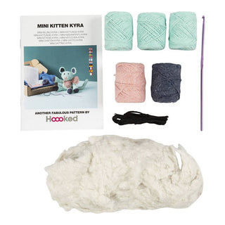 Creativ Company | Amigurumi Maus Häkelset DIY Baumwolle mint - Racher