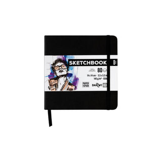 DARWI | Carnets Sketchbook Skizzenbuch in verschiedenen Grössen 140 g/m2 - Racher