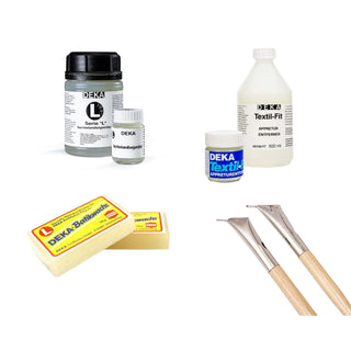 Deka | Batik & Universelles Zubehör Wachs Fixiermittel und Kännchen für Batiktechniken - Racher