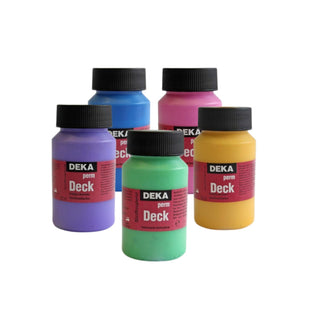 Deka | Perm-Deck Stoffmalfarbe 125ml für dunkle Stoffe und kreative Textilgestaltung - Racher