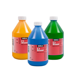 Deka Stoffmalfarbe! Brillante, waschechte Farben zum Malen und Drucken. Bestelle jetzt 500 ml für lebendige Designs!