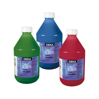 Deka | Silk Seidenmalfarben 500ml - leuchtende Farben für Seidenmalerei - Racher