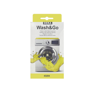 Deka | Wash&Go Waschmaschinenfarbe intensive Textilfarbe für helle Naturfasern - Racher