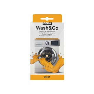 Deka | Wash&Go Waschmaschinenfarbe intensive Textilfarbe für helle Naturfasern - Racher