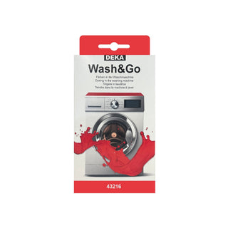 Deka | Wash&Go Waschmaschinenfarbe intensive Textilfarbe für helle Naturfasern - Racher