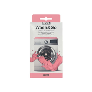Deka | Wash&Go Waschmaschinenfarbe intensive Textilfarbe für helle Naturfasern - Racher