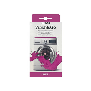 Deka | Wash&Go Waschmaschinenfarbe intensive Textilfarbe für helle Naturfasern - Racher