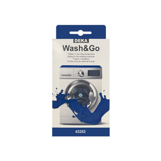Deka | Wash&Go Waschmaschinenfarbe intensive Textilfarbe für helle Naturfasern - Racher