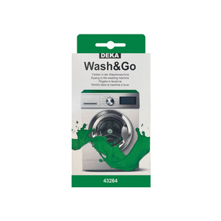 Deka | Wash&Go Waschmaschinenfarbe intensive Textilfarbe für helle Naturfasern - Racher