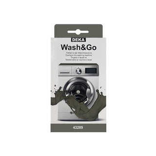 Deka | Wash&Go Waschmaschinenfarbe intensive Textilfarbe für helle Naturfasern - Racher