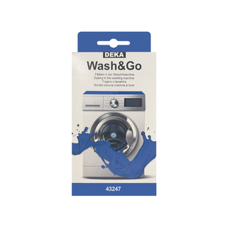 Deka | Wash&Go Waschmaschinenfarbe intensive Textilfarbe für helle Naturfasern - Racher