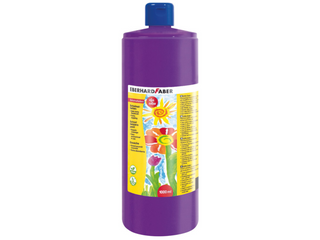 EBERHARD FABER | EFA Color Schulmalfarbe 1000 ml Kindergarten & Schule Abwaschbar - Racher