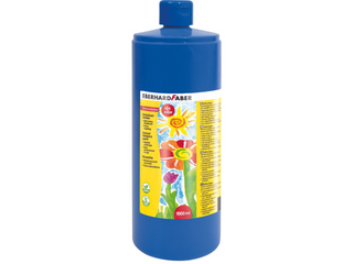 EBERHARD FABER | EFA Color Schulmalfarbe 1000 ml Kindergarten & Schule Abwaschbar - Racher
