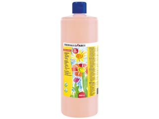 EBERHARD FABER | EFA Color Schulmalfarbe 1000 ml Kindergarten & Schule Abwaschbar - Racher