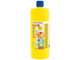 EBERHARD FABER | EFA Color Schulmalfarbe 1000 ml Kindergarten & Schule Abwaschbar - Racher