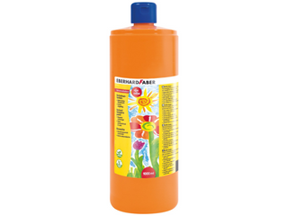 EBERHARD FABER | EFA Color Schulmalfarbe 1000 ml Kindergarten & Schule Abwaschbar - Racher