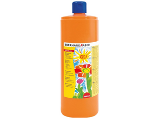 EBERHARD FABER | EFA Color Schulmalfarbe 1000 ml Kindergarten & Schule Abwaschbar - Racher