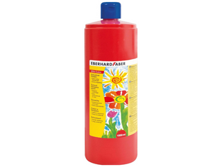 EBERHARD FABER | EFA Color Schulmalfarbe 1000 ml Kindergarten & Schule Abwaschbar - Racher