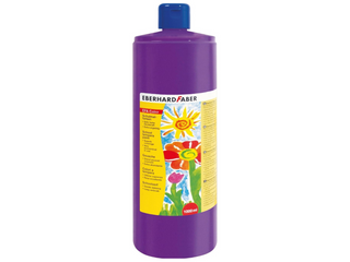 EBERHARD FABER | EFA Color Schulmalfarbe 1000 ml Kindergarten & Schule Abwaschbar - Racher