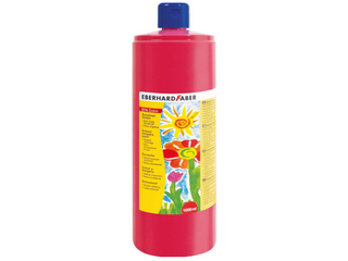 EBERHARD FABER | EFA Color Schulmalfarbe 1000 ml Kindergarten & Schule Abwaschbar - Racher