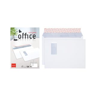 ELCO | Couvert C4 - Briefumschläge mit Fenster, 120 g/m2, hochweiss, haftklebend - Racher