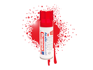 Edding 5200 | Acryllack Spray Permanent 200ml intensiv deckend & schnell trocknend für Innen & Aussen - Racher