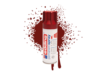 Edding 5200 | Acryllack Spray Permanent 200ml intensiv deckend & schnell trocknend für Innen & Aussen - Racher