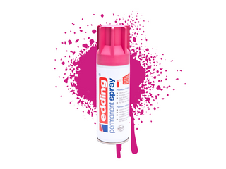 Edding 5200 | Acryllack Spray Permanent 200ml intensiv deckend & schnell trocknend für Innen & Aussen - Racher