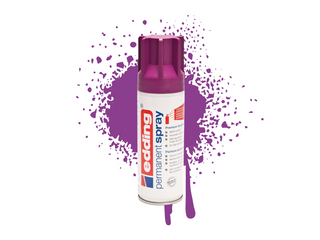 Edding 5200 | Acryllack Spray Permanent 200ml intensiv deckend & schnell trocknend für Innen & Aussen - Racher