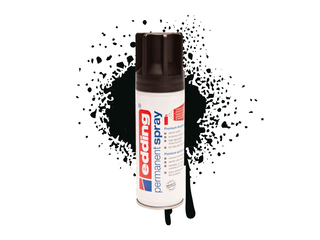 Edding 5200 | Acryllack Spray Permanent 200ml intensiv deckend & schnell trocknend für Innen & Aussen - Racher