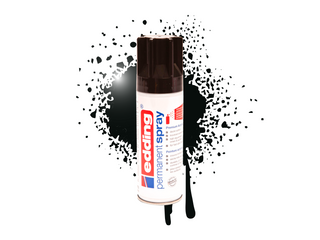 Edding 5200 | Acryllack Spray Permanent 200ml intensiv deckend & schnell trocknend für Innen & Aussen - Racher