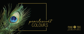 FINETEC | Perlglanzfarben Essentials Rainbow Aquarellfarben Set 12 Näpfchen intensive Glanzfarben - Racher