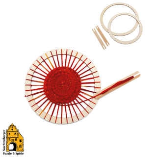 Forchtenberger | Wooly Workshop Webrahmen Holz Rund 2er Set - Racher