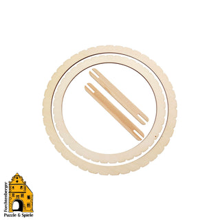 Forchtenberger | Wooly Workshop Webrahmen Holz Rund 2er Set - Racher