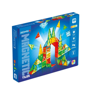 GEOMAG | Magnetic Tiles Gems 100 Teile - Racher