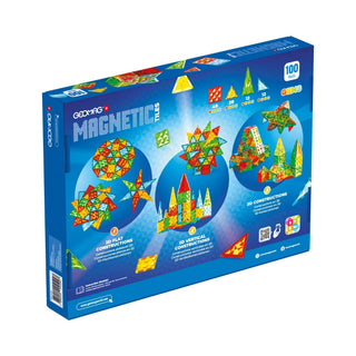 GEOMAG | Magnetic Tiles Gems 100 Teile - Racher