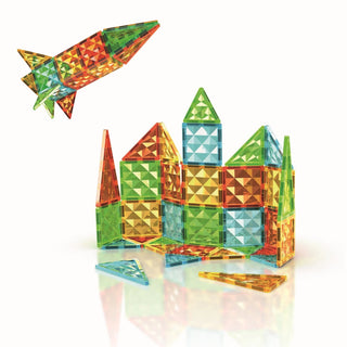 GEOMAG | Magnetic Tiles Gems 32 Teile - Racher