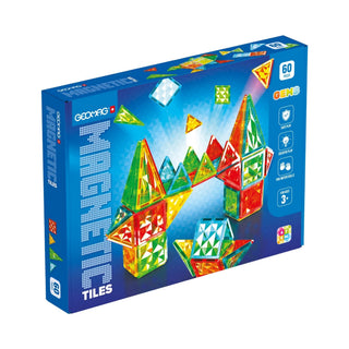 GEOMAG | Magnetic Tiles Gems 60 Teile - Racher