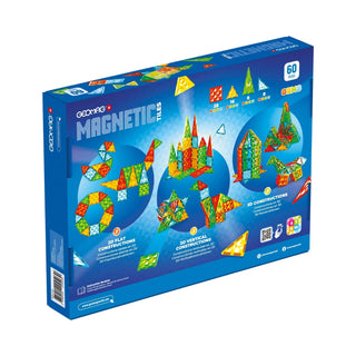 GEOMAG | Magnetic Tiles Gems 60 Teile - Racher