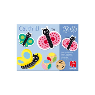 Goula | Catch it Schmetterling Familienspiel ab 3 Jahren, für 1-4 Spieler - Racher