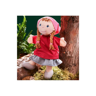 HABA  | Handpuppe Gretelchen - Kuschelweiche Handpuppe für Puppentheater - Racher
