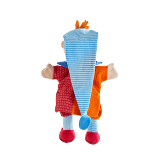 HABA  | Handpuppe Kasper - Kuschelweiche Handpuppe für Puppentheater - Racher