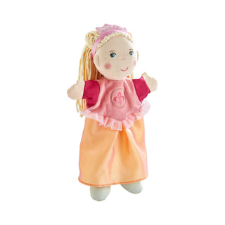 HABA  | Handpuppe Prinzessin - Kuschelweiche Handpuppe für Puppentheater - Racher