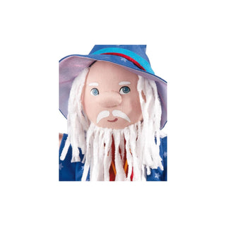 HABA  | Handpuppe Zauberer - Kuschelweiche Handpuppe für Puppentheater - Racher