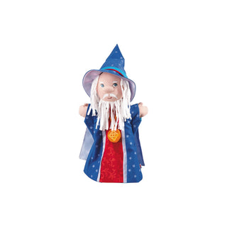 HABA  | Handpuppe Zauberer - Kuschelweiche Handpuppe für Puppentheater - Racher