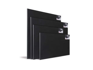 HONSELL | Black Cotton Keilrahmen schwarz grundierter Baumwollkeilrahmen - Racher