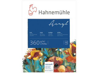 Hahnemühle | Acryl Malpapier Naturpapier – für Acryl, Lasuren & aquarellähnliche Techniken - Racher