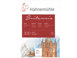 Hahnemühle | Britannia Aquarellblock matt & rau - Racher
