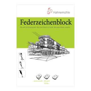 Hahnemühle | Federzeichenblock doppelt geleimt - Racher