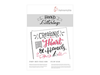 Hahnemühle | Hand Lettering Block – Glattes Papier für Brush Pens & präzise Linien - Racher